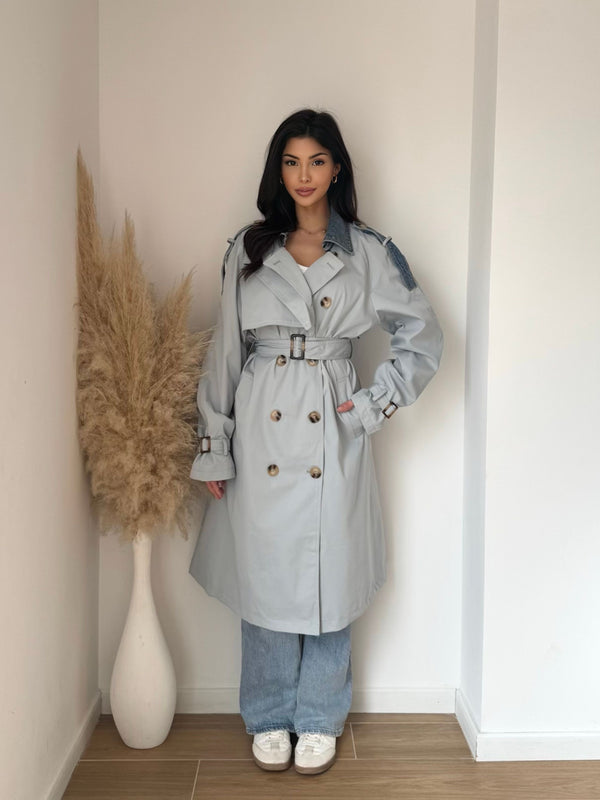 Isla Belted Trench Coat