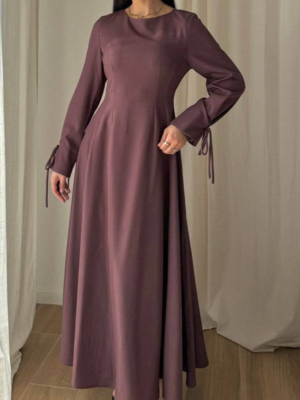 Eléa Dress - Linen Feel Maxi  - Standard UK Size