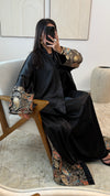 Amina Two Piece Embellished Abaya