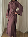 Nura drape maxi dress