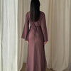 Nura Drape Maxi Dress