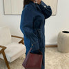 Rüya&Co Elaya Denim Set - Cotton Wrap Style - Oversized Premium Co Ord