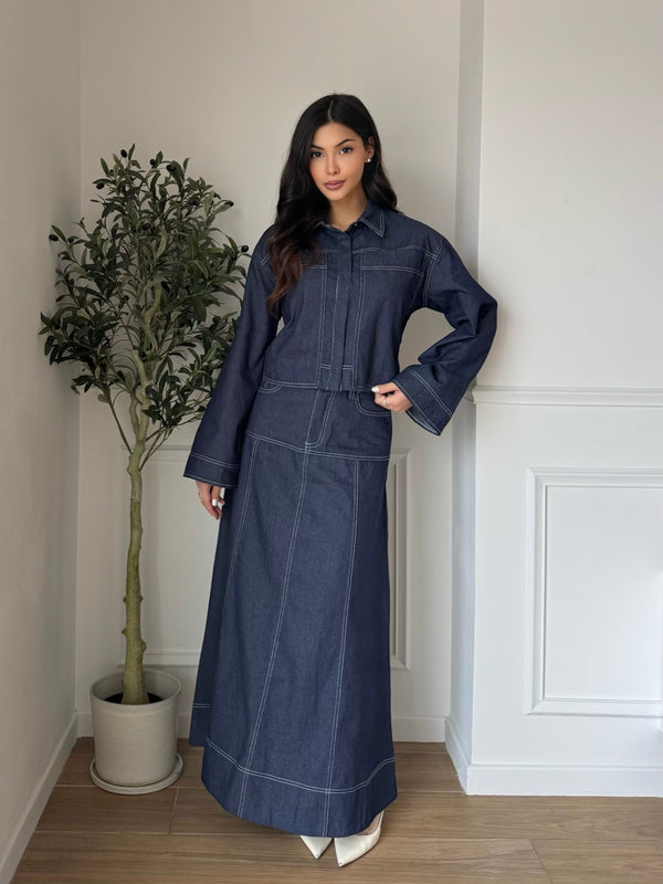 Aria Denim Co-Ord Set