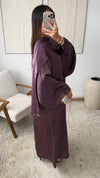 Zahra Scarf Attached Abaya