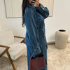 Rüya&Co Elaya Denim Set - Cotton Wrap Style - Oversized Premium Co Ord