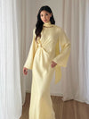 Eva Satin Maxi Dress