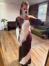 Mia Brushstroke Maxi Dress