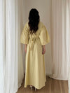 Elina Cotton Button Down Maxi Dress with Belt
